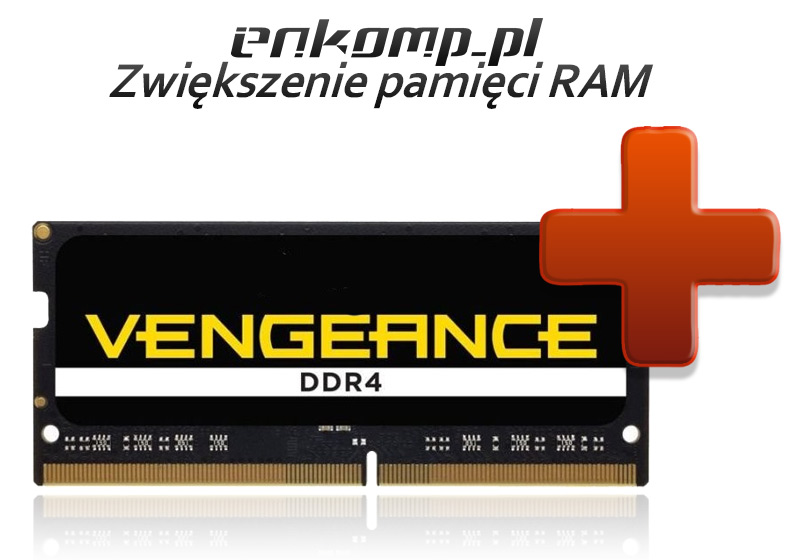 Przyśpiesz komputer więcej pamięci RAM